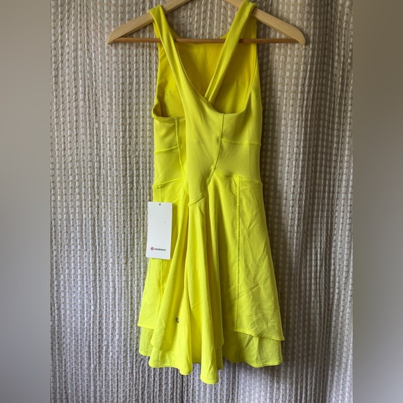 lululemon athletica Dresses & Skirts - New with tags NWT lululemon court crush Yellow Dress